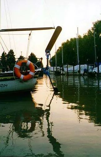 wind vane self steering south atlantic S 301h