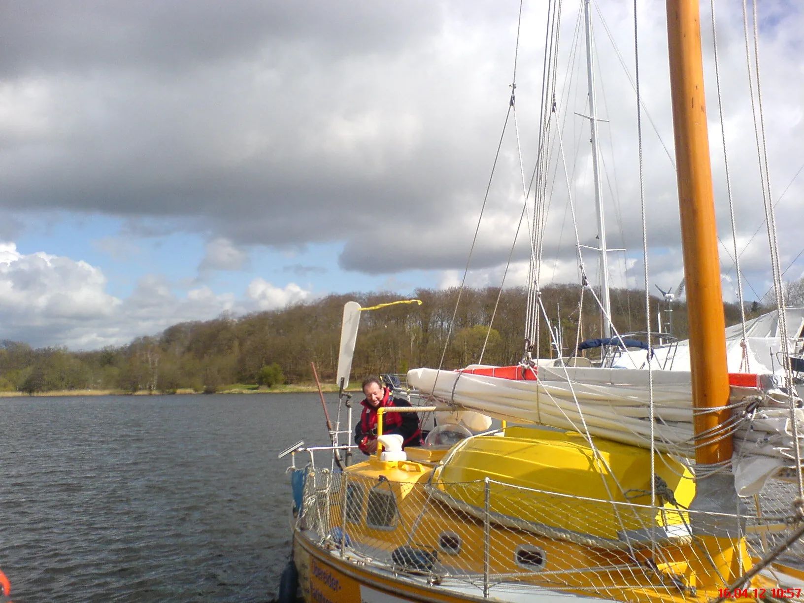 wind vane self steering south atlantic S 301w